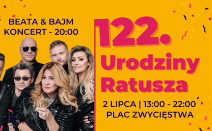 2 lipca od godz. 13 będziemy świętować 122. urodziny słupskiego ratusza